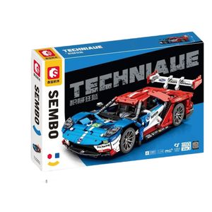 1/14 Scale Sembo GT Race Car - 1257 Pieces